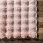 nuLOOM 5' x 8' Cozy Plush Area Rug, Machine Washable, Soft Fluffy Shag Carpet - Image 7