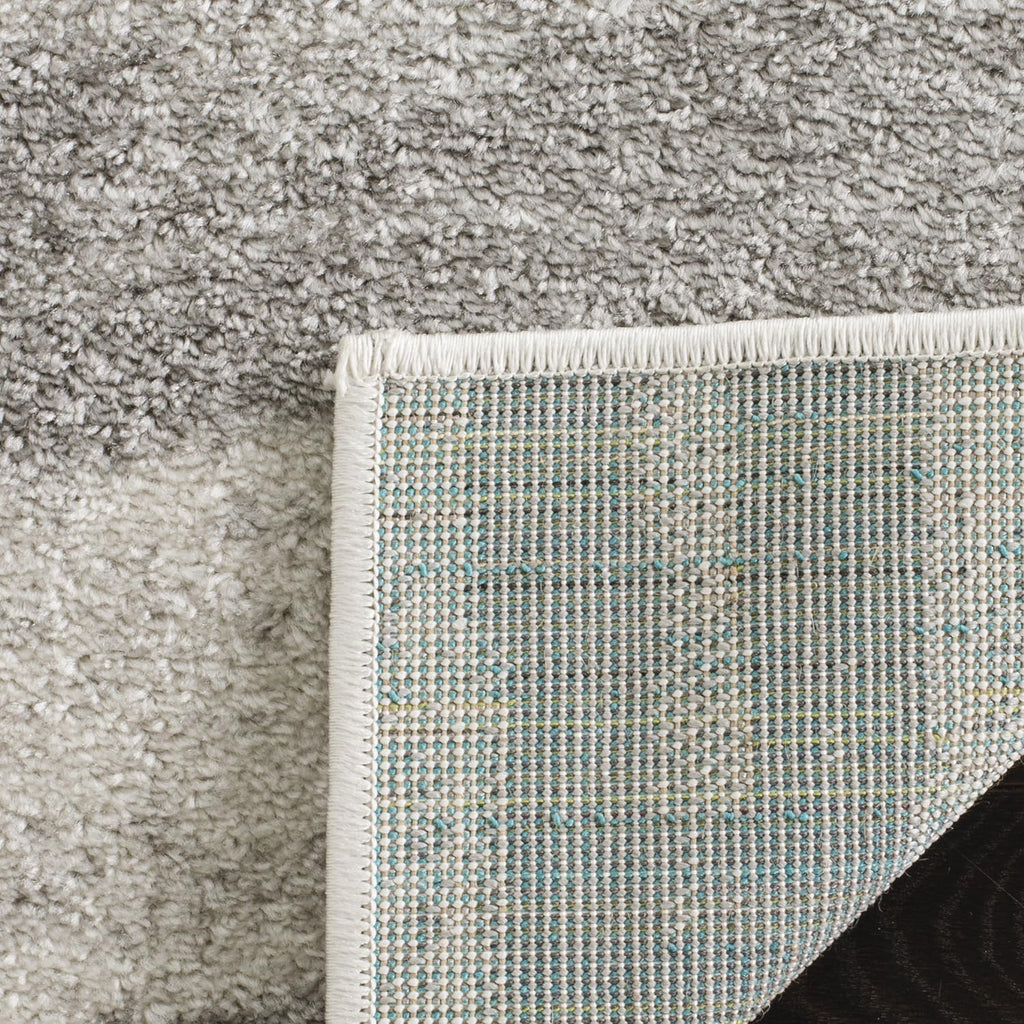 SAFAVIEH Adirondack Collection Area Rug - 10' Square, Cream & Grey, Modern Wave Design, Non-Shedding & Easy to Clean, Ideal for Living Room, Bedroom, Dining Space (ADR125C)