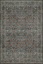 Dark Green 2x4 Rug Runner, Entryway Rugs, Small Runners - Image 7