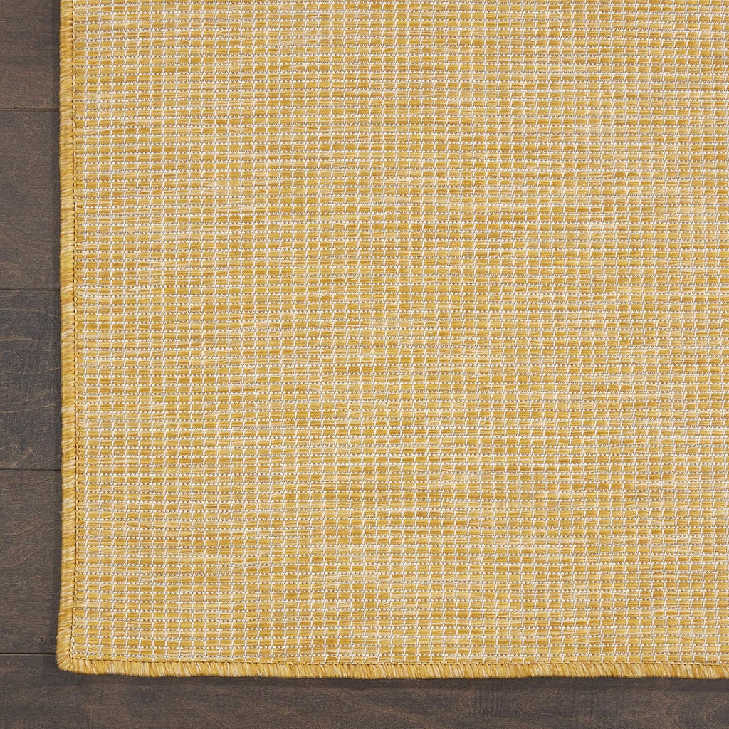 Nourison Home Positano Yellow 2'2" x 10' Area Rug - Easy Clean, Non Shedding, Bed Room, Living Room, Dining Room, Kitchen (10' Runner)