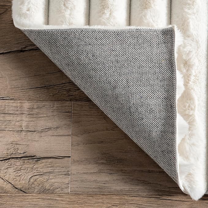 Nuloom SuperiorWash Collection Kai Off-White, Soft and Cozy, High Traffic - Image 4