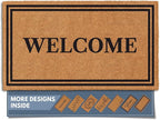 Barnyard Designs Natural Coco Coir Heavy Duty Backing Doormat by BarnyardDesigns