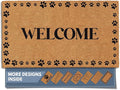 Barnyard Designs Natural Coco Coir Heavy Duty Backing Doormat by BarnyardDesigns
