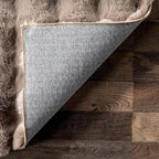 nuLOOM 5' x 8' Cozy Plush Area Rug, Machine Washable, Soft Fluffy Shag Carpet - Image 4