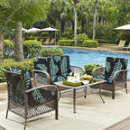 8Pcs Outdoor Cushion Covers, Patio Cushion Covers, Stretch Elastic Slipcovers - Image 6
