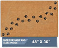 Barnyard Designs Natural Coco Coir Heavy Duty Backing Doormat by BarnyardDesigns